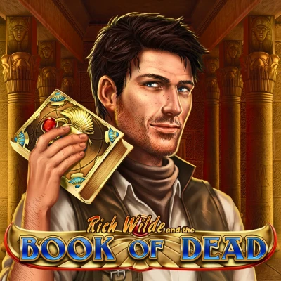 Book of Dead Egyptian-themed pokie tile at WinSpirit Australia